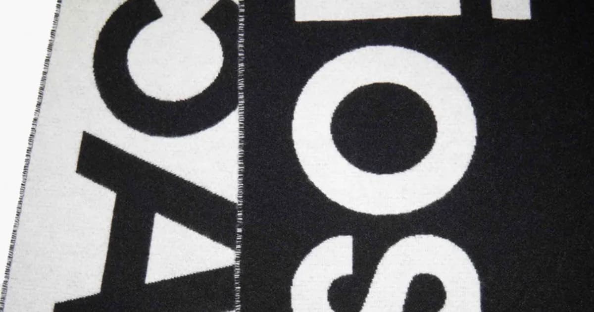 How to Authenticate an Acne Studios Scarf: Real vs Fake