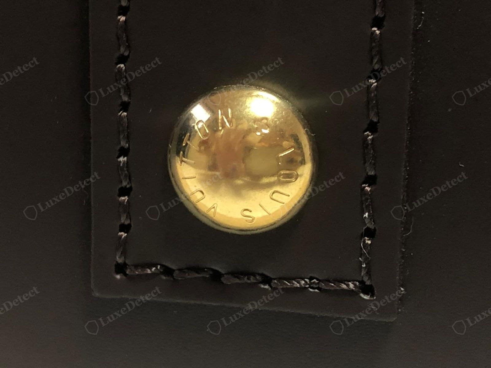 Genuine LV Alma — the padlock / cadenas number matched to the number stamped on the brass key