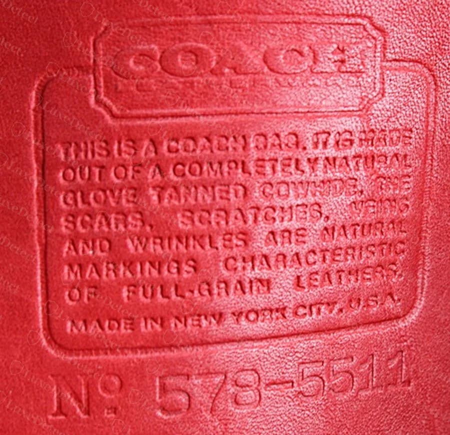 Authentic Legacy creed patch, serial 578-5511 (older no-letter-prefix format). Every line of the paragraph text is individually legible even at this magnification.