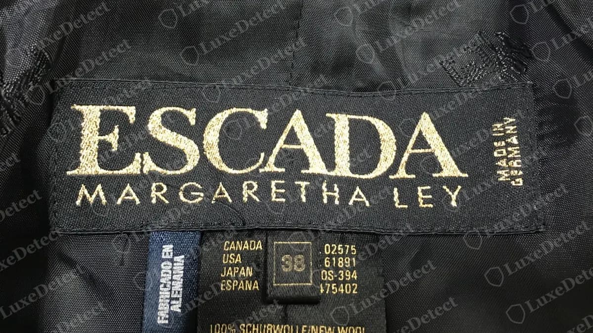Escada Authentication Guide: Labels, Hardware and What Genuine Looks Like