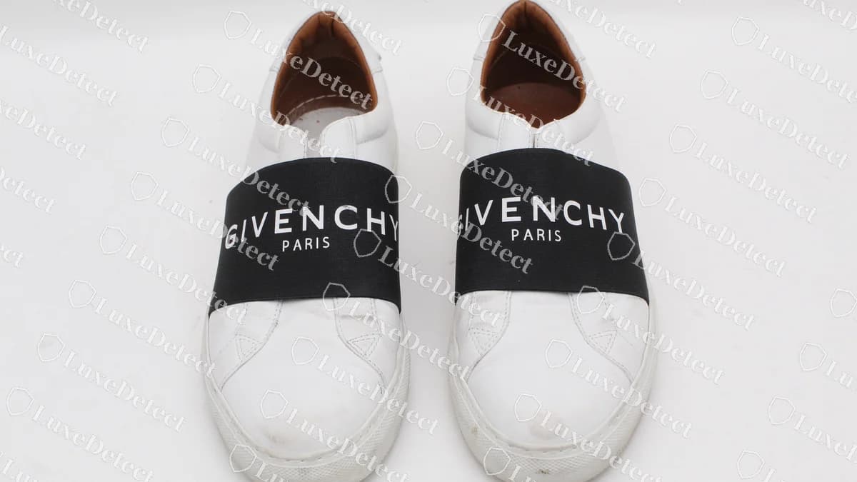 Zapatillas Givenchy Urban Street y slides con logo originales vs falsas: guía de autenticación