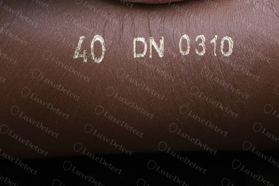 Genuine Givenchy Urban Street stamp on brown lining, size 40 followed by DN 0310