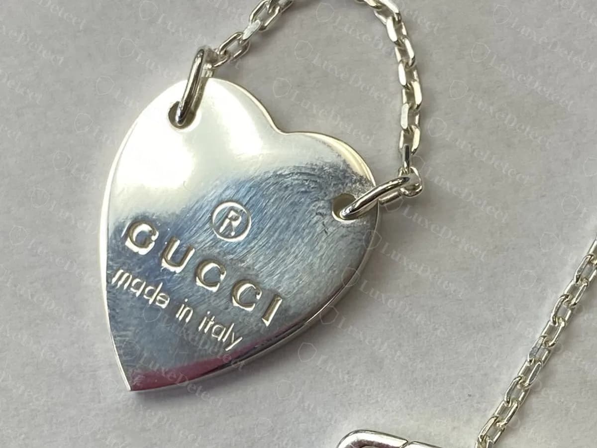 Cómo saber si una joya Gucci es original: guía original vs falso