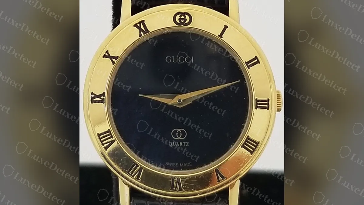 Cómo saber si un reloj Gucci es original: guía de modelos antiguos