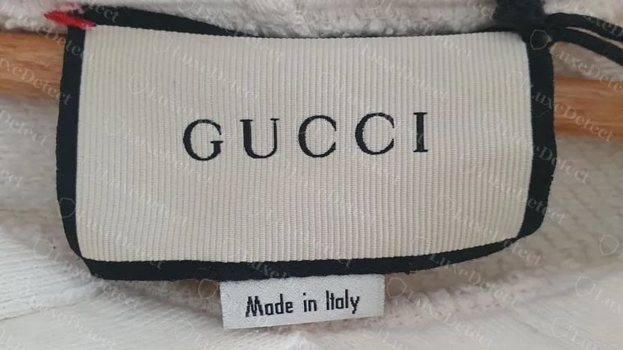 Gucci Clothing: What Genuine Labels Look Like and How Crude Fakes Give Themselves Away (2026)