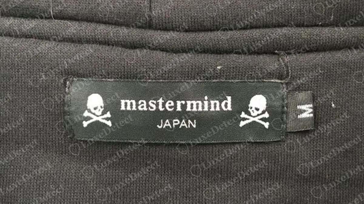 Mastermind Japan Authentication Guide: What a Genuine Hoodie Shows