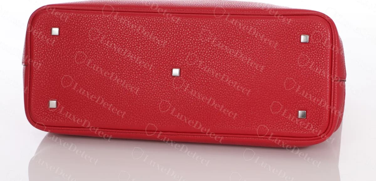 Genuine larger Moynat Gabrielle base with five square studs, four at the corners and one in the centre
