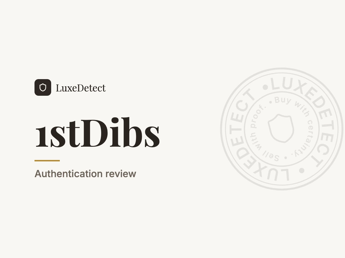 Reseña de la autenticación de 1stDibs: ¿qué tan confiable es su proceso?