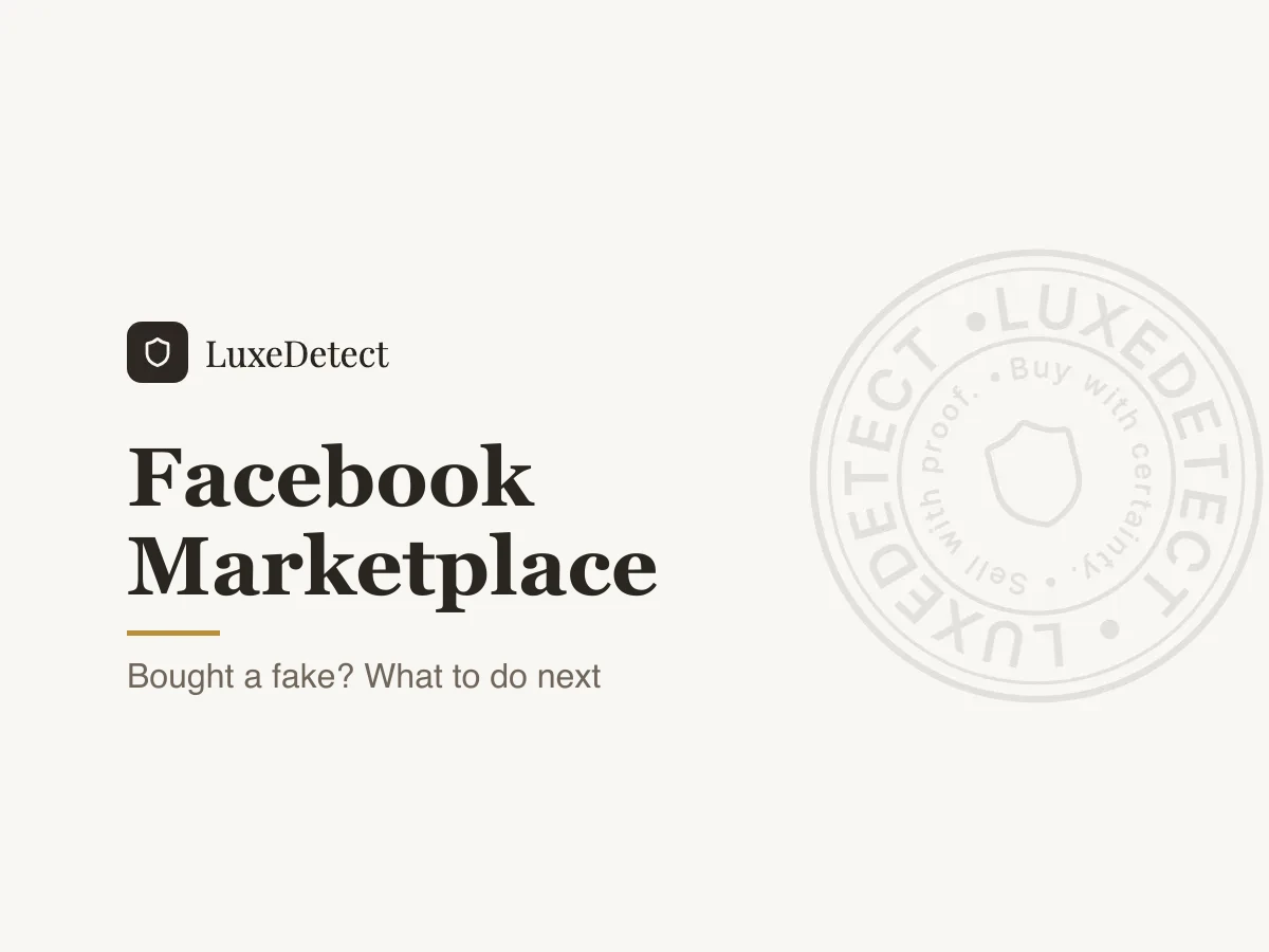 Bought a Fake on Facebook Marketplace? Your Payment Method Decides What You Can Do