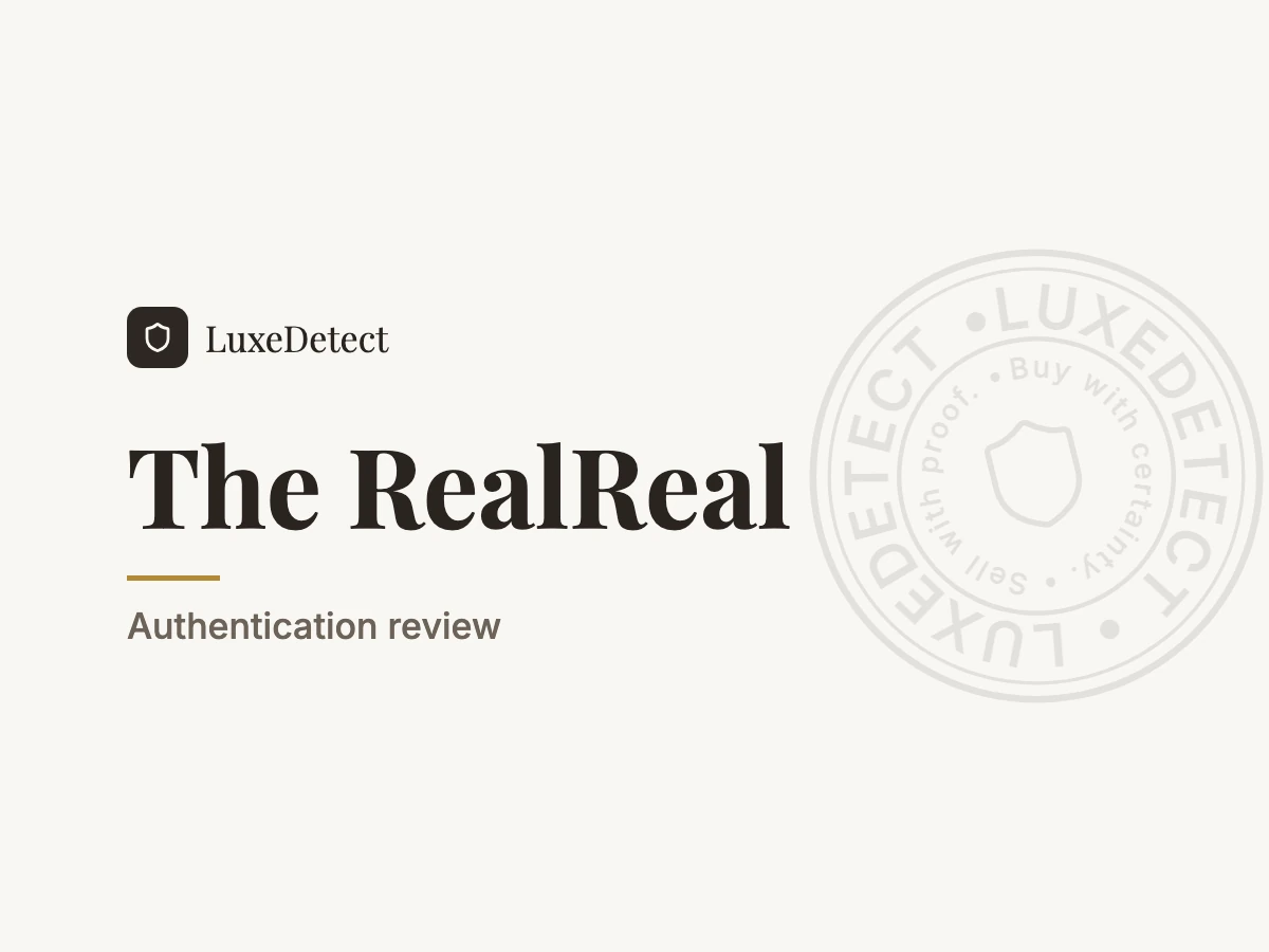 The RealReal Authentication Review: How Legit Is Their Process?