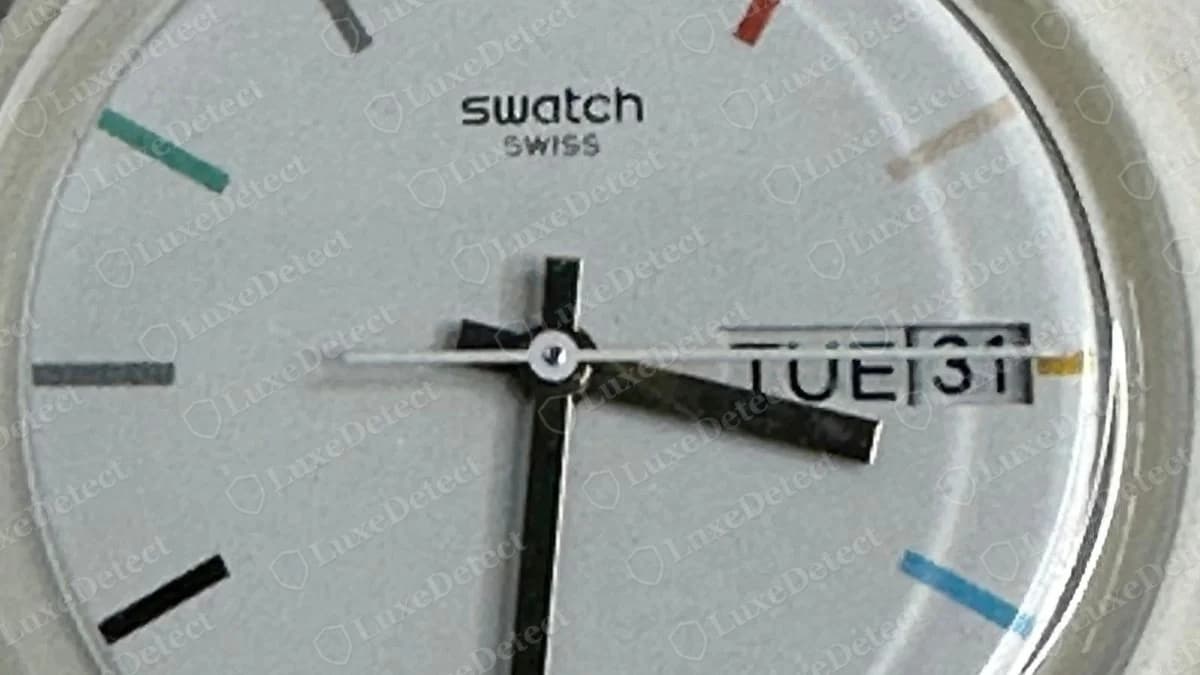 Como saber se um relógio Swatch é original: o que mostra um Swatch autêntico