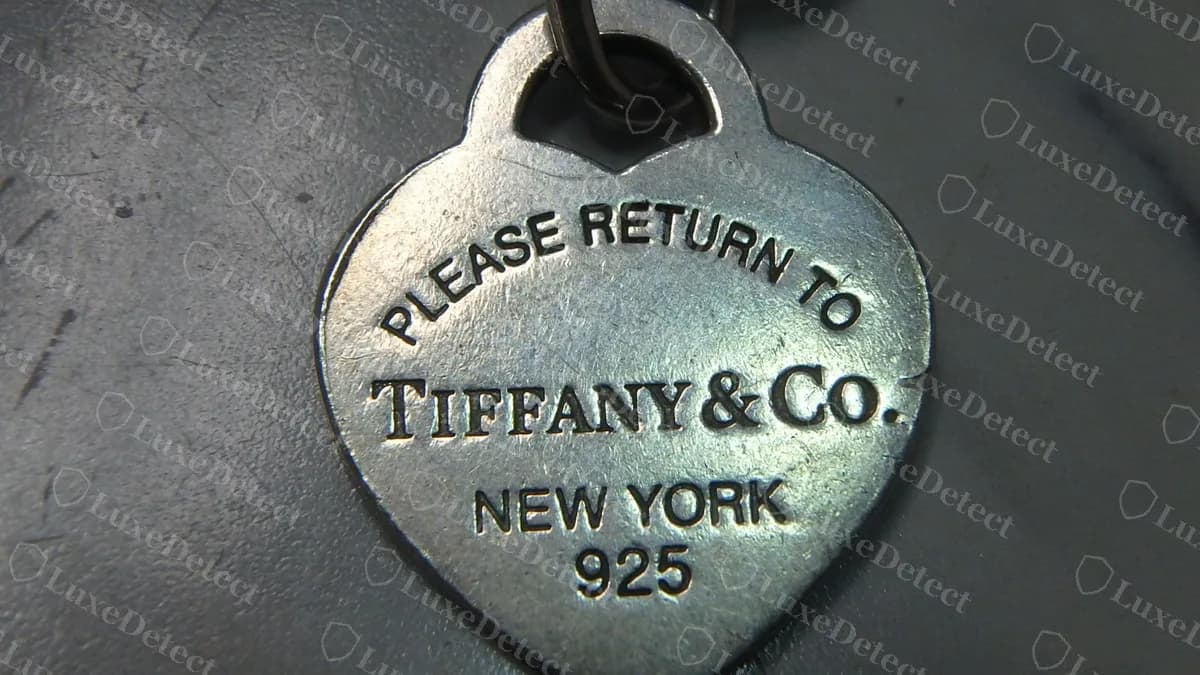 How to Authenticate Return to Tiffany Jewelry: Real vs Fake Heart Tags
