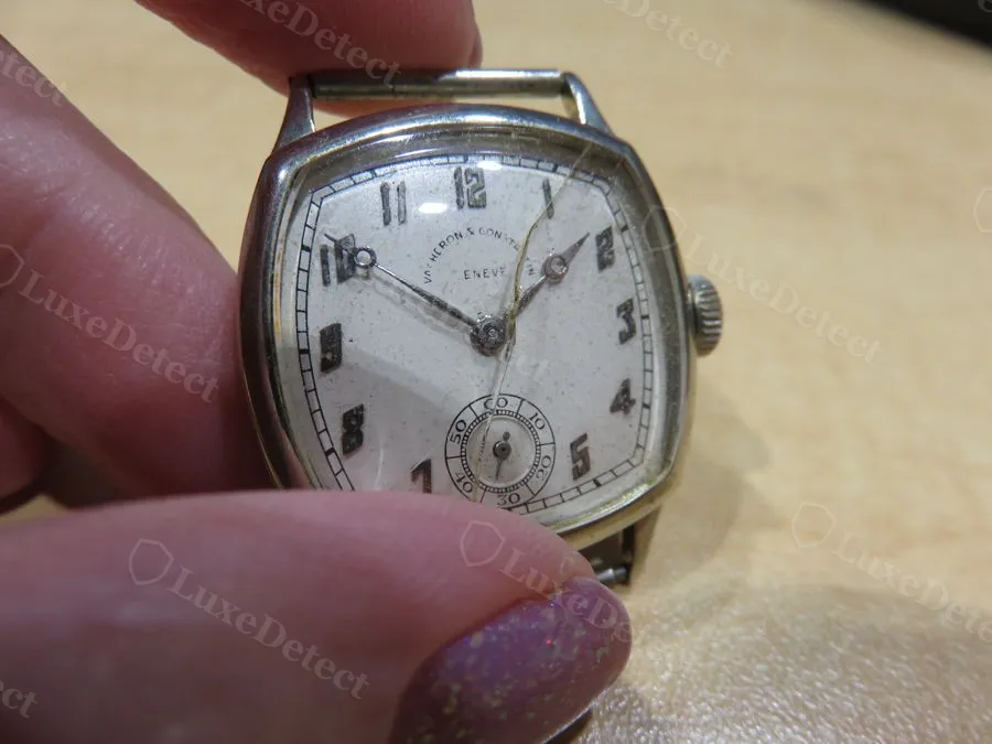 A genuine Vacheron & Constantin dress watch, dial signed "VACHERON & CONSTANTIN GENEVE," clean printing and correctly proportioned hands.