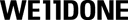 We11done logo